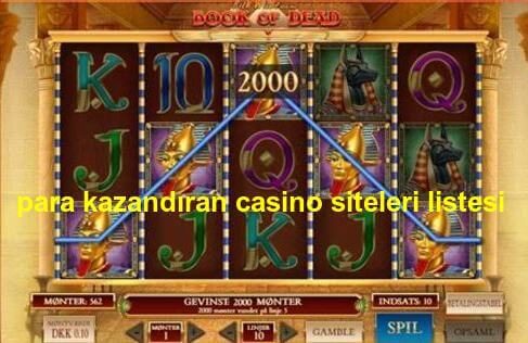 para kazandıran casino siteleri listesi